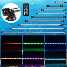 LED Aquarium Lampe 18-112cm RGB VollspektrumLicht IP67 Beleuchtung Timer