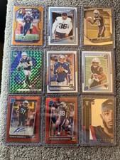 Panini NFL Lot 9 Cards Rookie Autograph Patriots Newton/Maye/Henderson