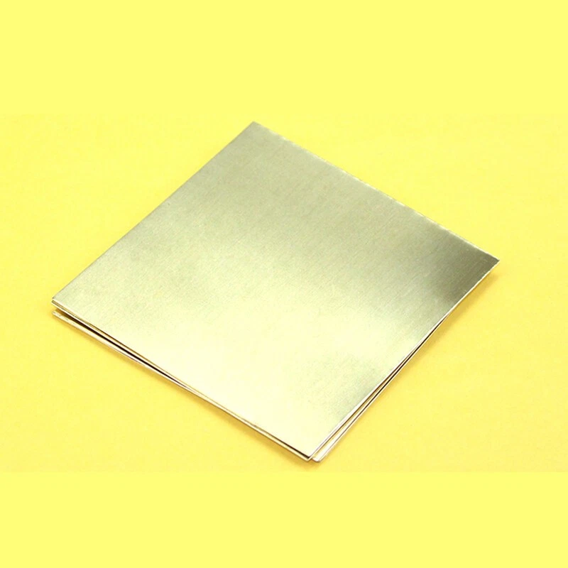 Dicke 1mm 2mm 3mm 4mm 5mm H59 Massives Messingblech L 100mm 150mm 200mm 300mm - Bild 4 von 4