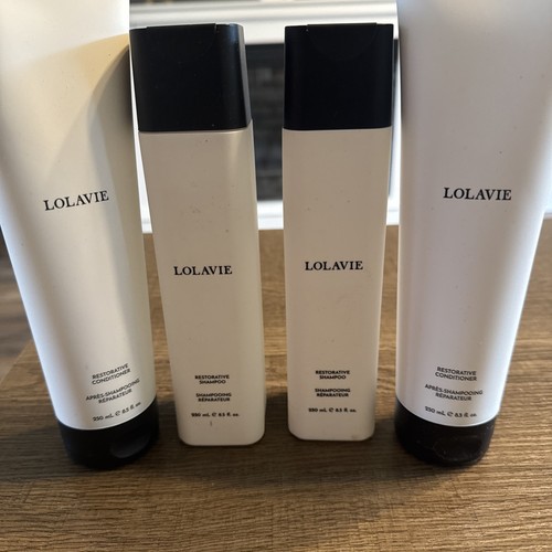 2er-Set Lolavie wiederherstellendes Shampoo & Conditioner Duo Set 8,5 Oz. Neu