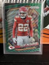 2025 Panini Prizm - Trent McDuffie #177 Green Wave Prizm