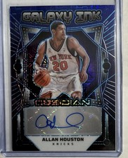2024-25 Obsidian Galaxy Ink Electric Etch Deep Sea Mojo / 5 Allan Houston Auto