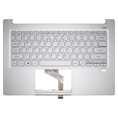 For Acer Swift 3 SF314-59 SF314-42 N19C4 Laptop Palmrest w/Keyboard AM36W000100