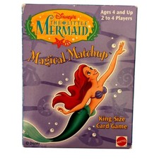 Vintage complete Disney's The Little Mermaid 1997 Magical Matchup Card Game