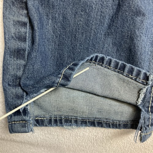 Pantalones de mezclilla Ariat M5 para hombre 36x36 Ridgeline calce recto lavado medio algodón rasgados - Imagen 5 de 20