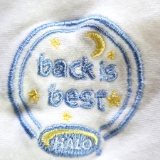 HALO SleepSack Swaddle Wearable Blanket 3-Way, Cotton, Small (13–18 lb) #3692