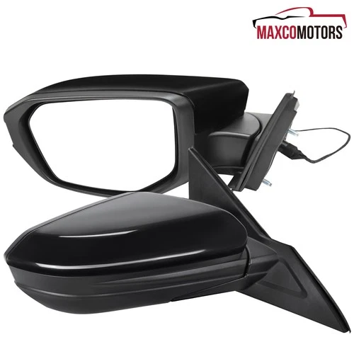 Fits 2016-2020 Honda Civic 3-Pin Power Adjustable View Mirrors Pair Left + Right