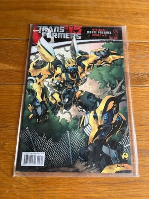 TRANSFORMERS MOVIE PREQUEL 3. COVER A VARIANT. NM (9.4 OR BETTER). IDW. 2007.