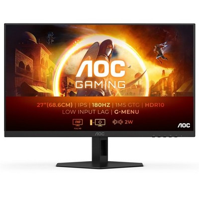AOC 27G4XE Gaming Monitor Schwarz 27 Zoll 180 Hz 1.920 x 1.080 Pixel Full HD IPS