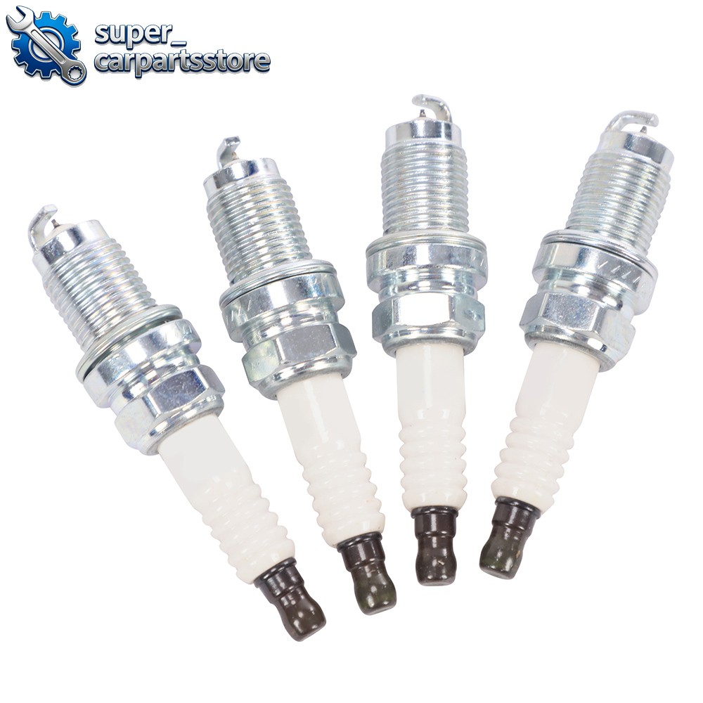 4Pcs Spark Plug OEM# Iridium IZFR6K11 9807B-5617W For Acura CSX TL TSX RSX