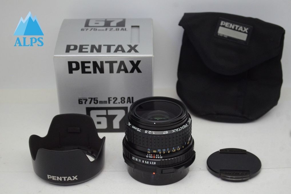 I*K様 ペンタックス67/75mm smc PENTAX 67 75mm F2.8 AL Medium Format MF Lens for 6x7 67 w/ Box