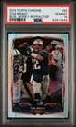 2014 Topps Chrome Tom Brady #62 New England Patriots Refractor PSA 10 Gem Mint