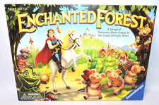 Enchanted Forest Board Game 100% Complete Pieces w/ Extra Tree,