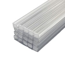 Framer Supply Archival Glass  Art Spacer   Clear 1/8", 100 Ft Solid Bundle ...