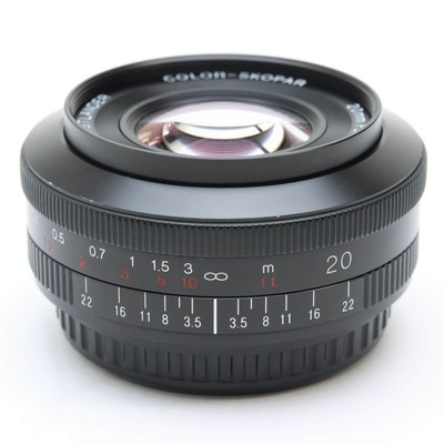 コシナ COLAR-SKOPAR 20mm F3.5 SLII N Amazon | COSINA VoightLander COLOR SKOPAR 20mm F3.5 SL II