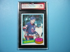 1980/81 O-PEE-CHEE NHL HOCKEY CARD #40 BRYAN TROTTIER KSA 10 GEM MINT 80/81 OPC