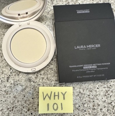 Laura Mercier Ultra-Blur Translucent Pressed Setting Powder .22oz/6.5g FULL SZ