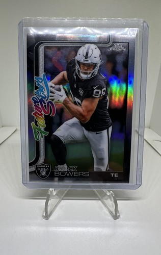 2025 Topps Chrome - Future Stars Brock Bowers #FS-21 Refractor