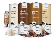 12 PACK High Protein Milk Shakes  Iced Coffees - Classic Chocolate, Mocha Latte