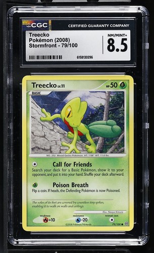 Treecko graded CGC 8.5 for sale on eBay