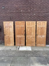 Second Hand Solid Pine Bedroom Doors 6 Panel Internal Doors 894CM