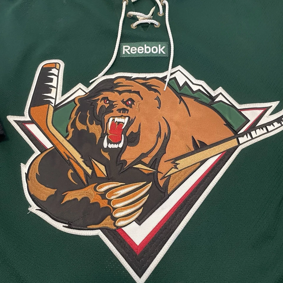 Utah Grizzlies Hockey Jersey Mens Size 56 ECHL #5 Autographed Reebok - Image 3 of 4