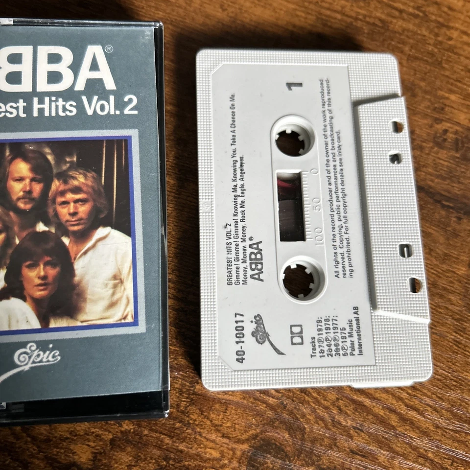 Abba Greatest Hits Volume 2 Cassette tape tested excellent condition  - Image 3 of 4