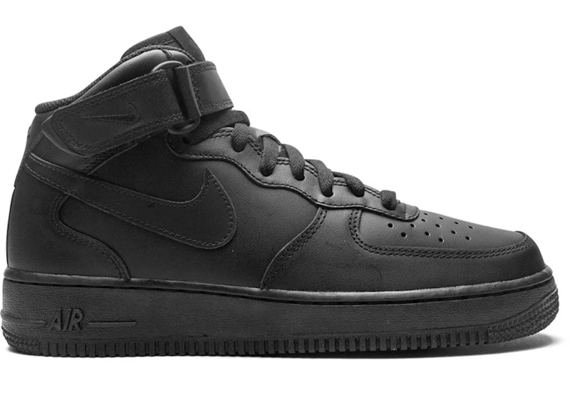 Nike Air Force 1 '07 Mid Black W for sale | eBay