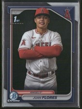 2024 Bowman Chrome #BCP-234 Juan Flores Prospects