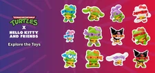 2025 Mcdonalds Hello Kitty& Teenage Mutant Ninja Turtles 1-12 Styles