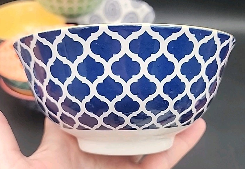 7- Certified International Porcelain Bowls 6" Beautiful Condition 