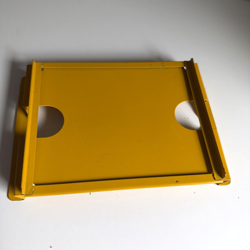 Ganz Speed Ez-El 4x5 Darkroom Printing Easel Yellow Metal USA Photography