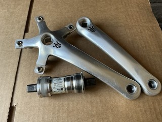 Sugino XD2 Compact Crank Arms 170mm for Triple Chainrings Road/Touring/MTB