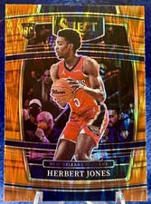2021-22 Panini Select Orange Flash Prizm #45 Herbert Jones RC Rookie Pelicans
