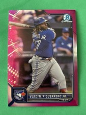 2022 Bowman Chrome Vladimir Guerrero Jr. Pink Refractor #97/299