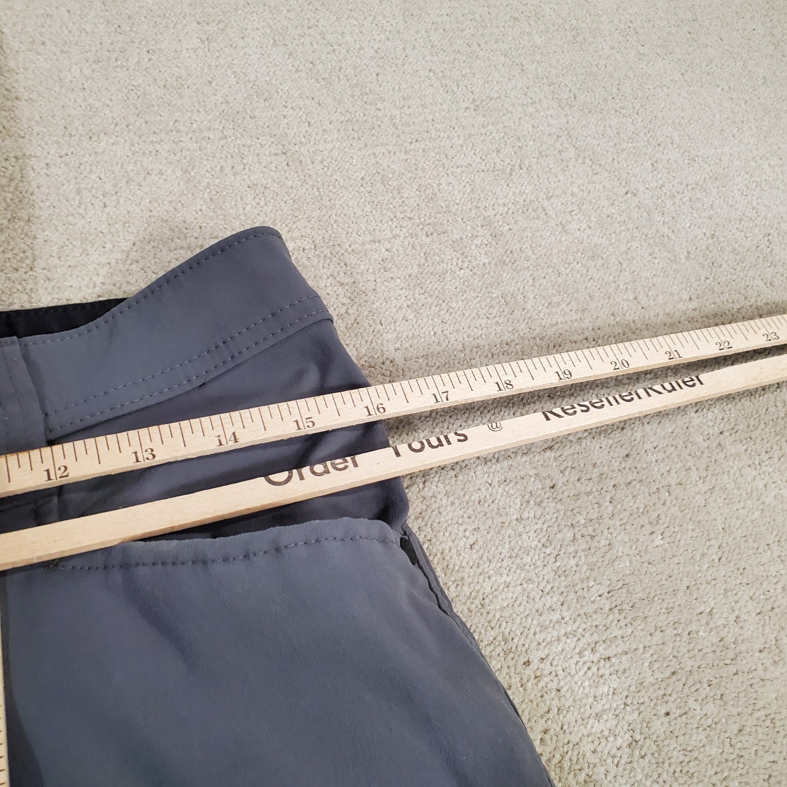 Wrangler ATG Pants Mens 32x32 Gray Hiking Lightweight Performance Stretch Tech *