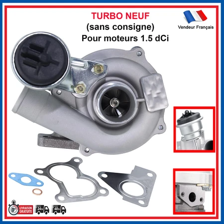Turbolader RENAULT MODUS / GRAND MODUS  1.5 dCi 90 (F/JP0_)