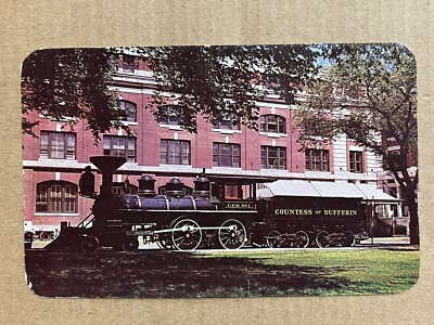 Postcard Train Countess of Dufferin Pioneer Engine Winnipeg Manitoba Canada