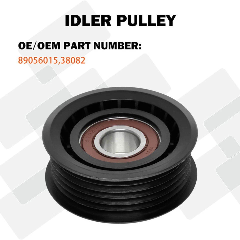 Belt Tensioner Kit 5184617AD For 2011-20 Chrysler Dodge Jeep Grand Cherokee 3.6L - Image 4 of 4