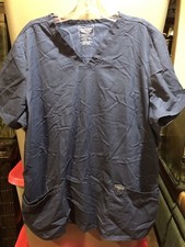 Cherokee Workwear Blue Scrub top Size XL