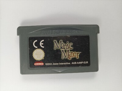 Manic Miner Nintendo GameBoy Advance Spiel Getestet Gut G38