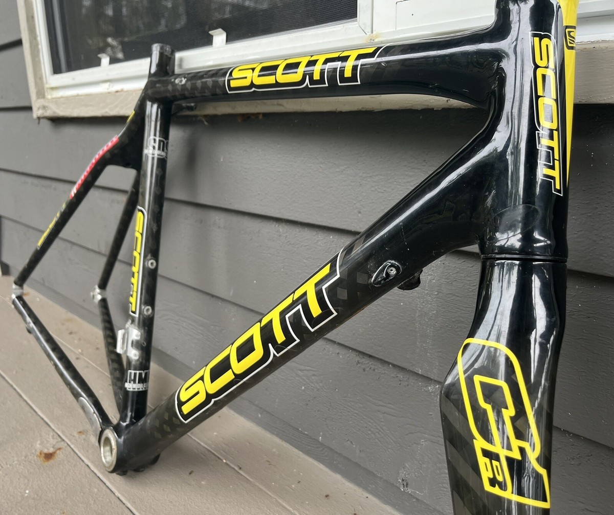 Scott CR1 Team 56cm Carbon Fiber Frame Set, 700c | eBay Scott CR1 Team 56cm Carbon Fiber Frame Set, 700c | eBay