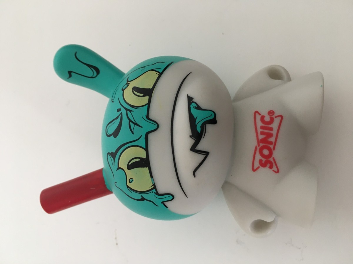 Kidrobot X Sonic Wacky Pack 4” Route 44 Milkshake Dunny Loose 2019