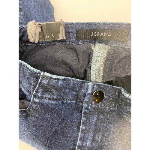 Jeans nuovi con etichette svasati anni 70 marca J vita alta freccette orlo spacco civiltà grunge taglia 25 - Foto 9 di 11