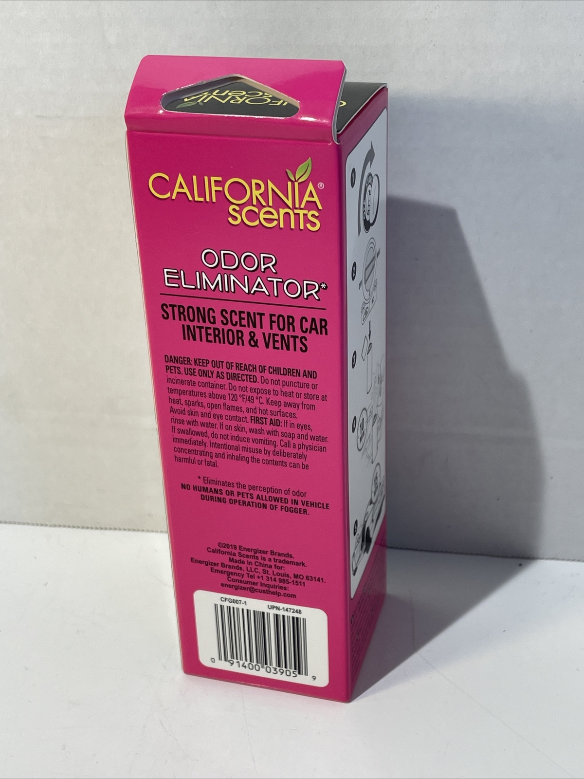 NEW California Scents Odor Eliminator Fogger Coronado Cherry Scent 3