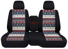 Aztec Boho Truck Car Seat Covers Fits 04-12ford Ranger 60-40 Seatconsole Cover Aztec Boho Truck Car Seat Covers Fits 04-12ford Ranger 60-40 Seatconsole Cover
