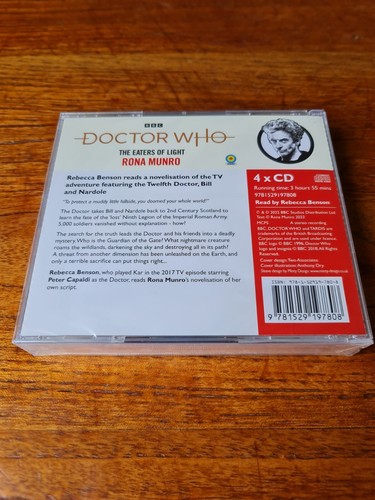 Doctor Who THE EATERS OF LIGHT [4 CD] BBC/Target Audiobook NEW SEALED Rona Munro - Picture 2 of 3