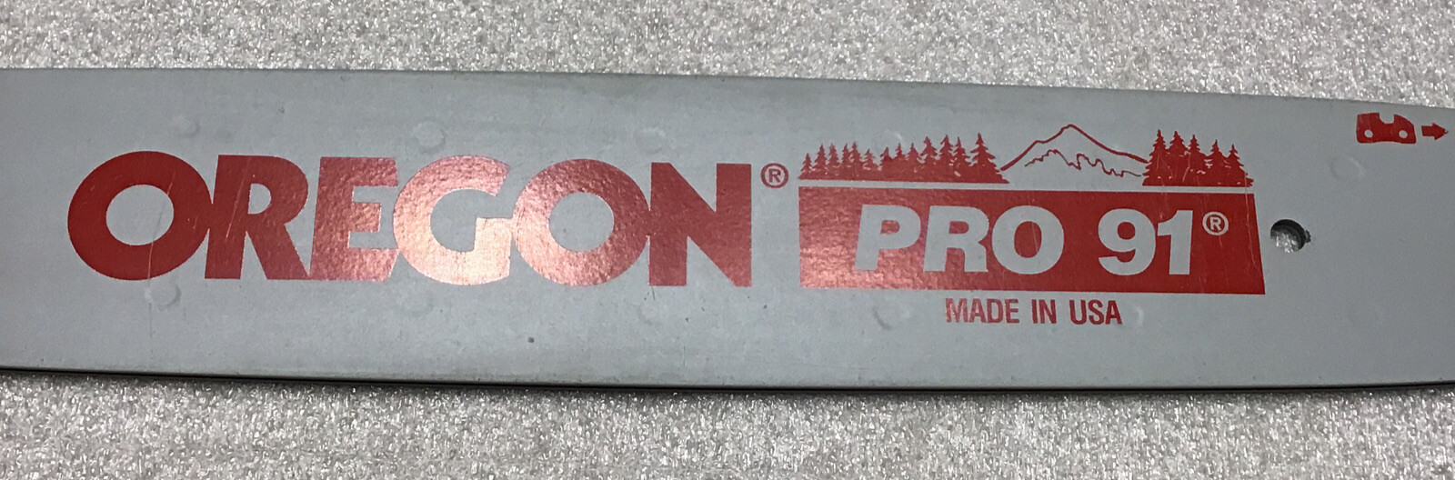 Oregon Pro 91 16” Chainsaw Bar 160SPEA064 3/8 Pitch 1.3mm (.050) Gauge ...