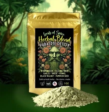Parasite Detox - Parasite Cleanse - Super Blend of Potent Herbs - SAFE & POTENT