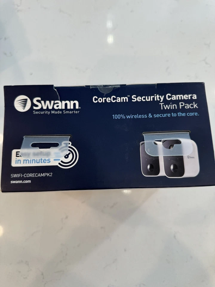 Swann - Two CoreCam Indoor/Outdoor Wireless Security Camera & Two Solar Chargers - Image 4 of 4